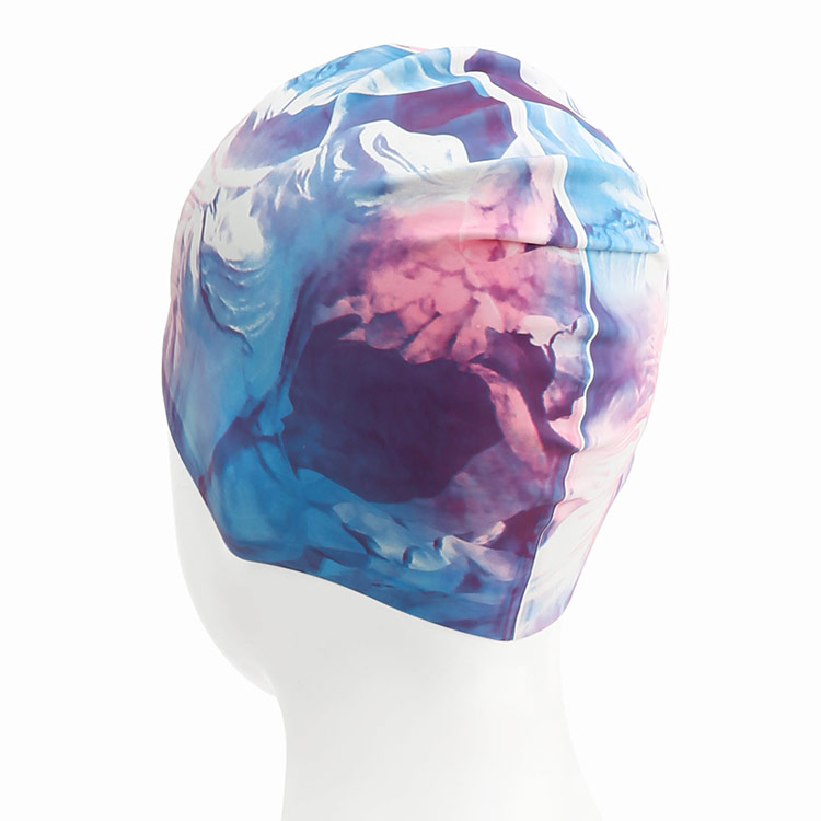NIKE SWIM Multi Print Silicone Swim Cap Rainbow [NESSF122-959] 디테일