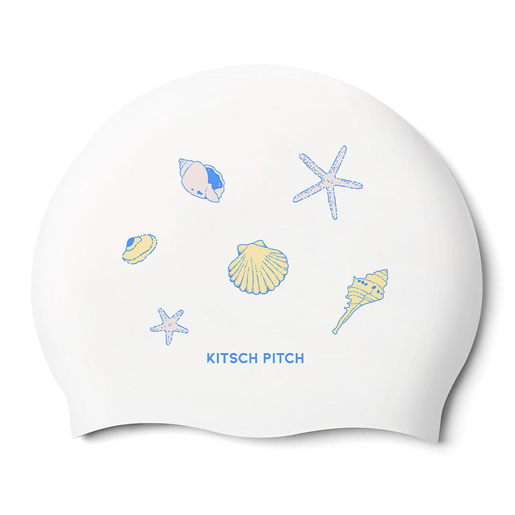 Pure Shell シリコン スイムキャップ ホワイト