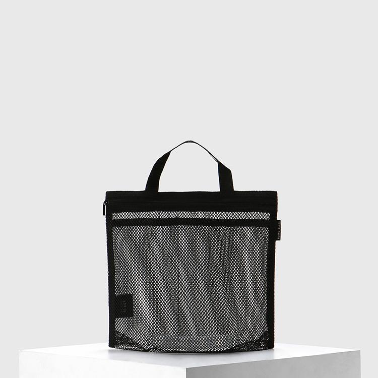 メッシュ Tote Pouch スイミングバッグ ブラック