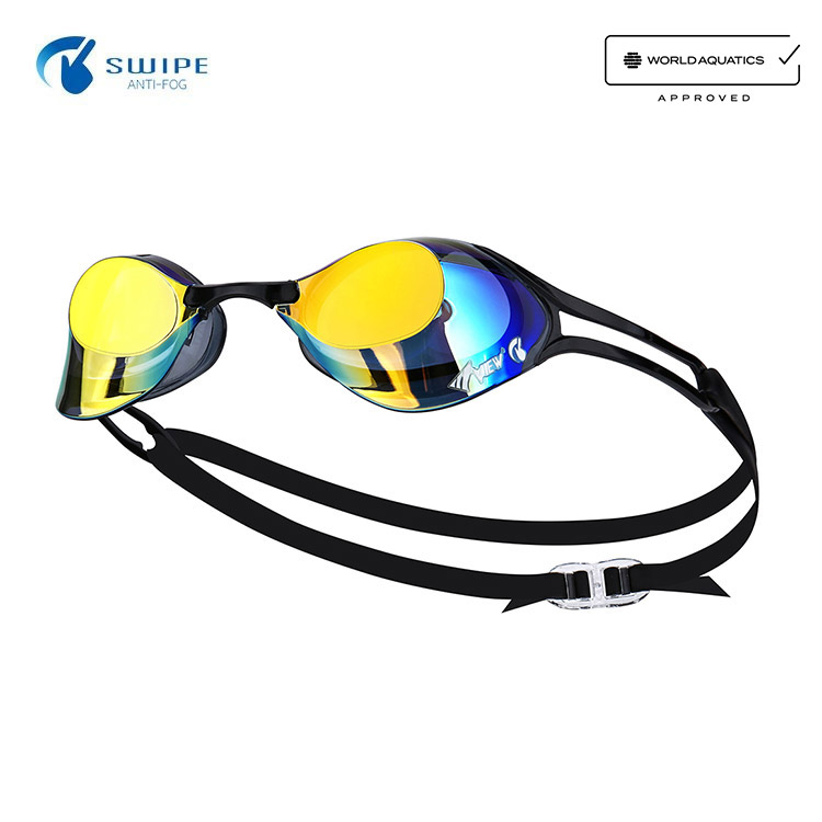 Blade Zero Swipe Antifog Mirrored Non-Cushioned Goggles Smoke Orange