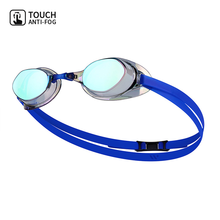 Touch Antifog Mirrored Non-Cushioned Goggles Green