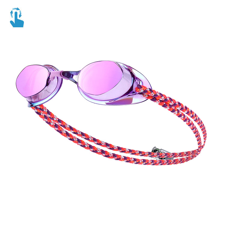 PHOENIX Tomcat Touch Antifog Mirrored Non-Cushioned Goggles Violet [PR-201M FB TA (VIO)]
