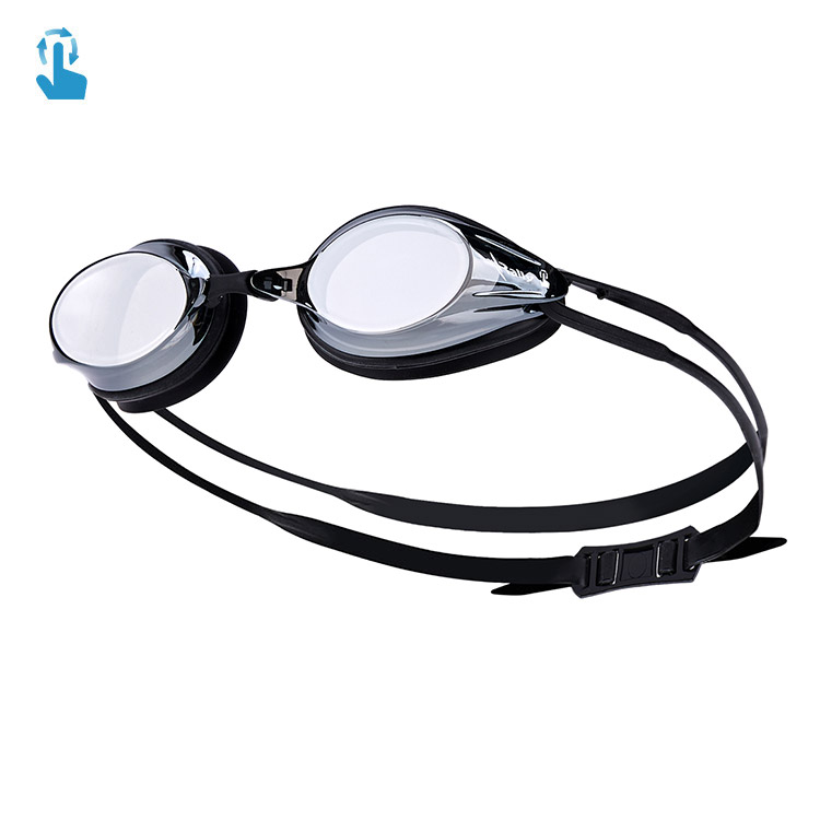 RALLY Free Touch Antifog Mirrored Goggles Black [NRUE020MR (BLK)] 상품컷