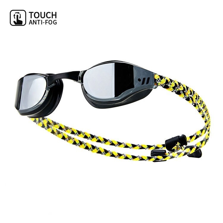 Sniper Touch Antifog Mirrored Goggles Black Yellow