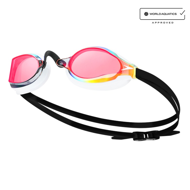 SPEEDO Speed Socket2 Mirrored Goggles White [8-10897B586 World Aquatics Approved]