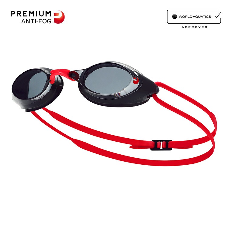 SWANS SRX Premium Antifog Goggles Black [SRX-N PAF (BKR) World Aquatics Approved]