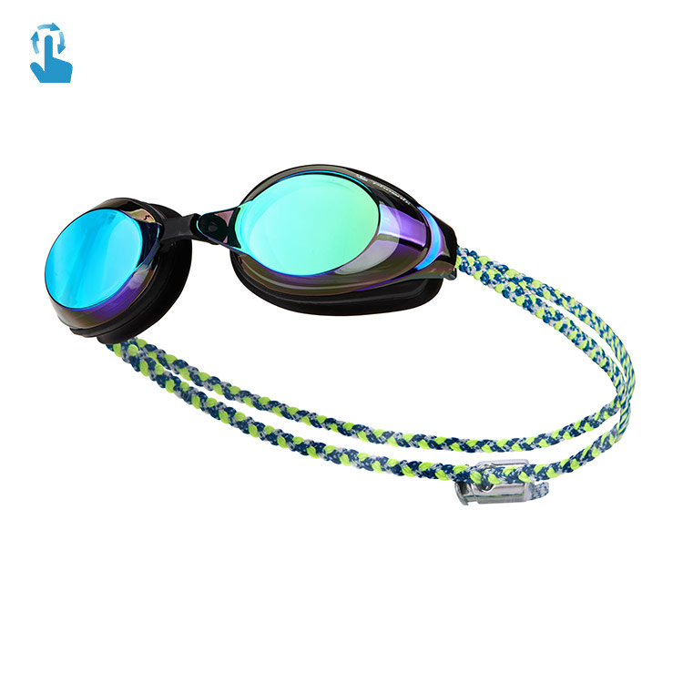 PHOENIX Komodo Touch Antifog Mirrored Goggles Green [PN-1200M FB TA (GRN)]