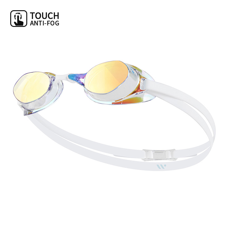 Touch Antifog Mirrored Non-Cushioned Goggles Clear