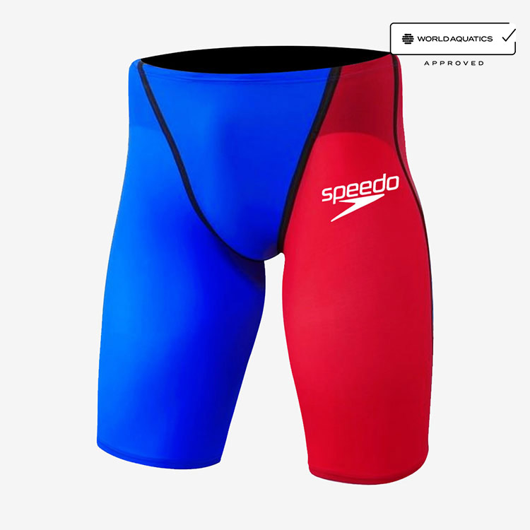 SPEEDO Fastskin Pro Ⅲ Tech Suit Jammer Swimsuit Blue Red [SC62101F (BR) FINA Approved Men's ] 상품컷