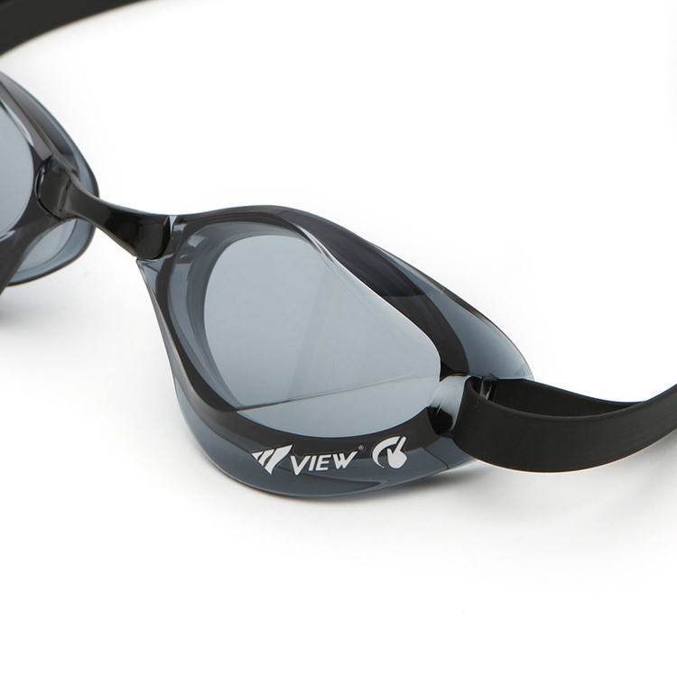 VIEW Blade F Swipe Non-Cushion Swim Goggle Smoke [V122SA (SK) FINA Approved] 디테일