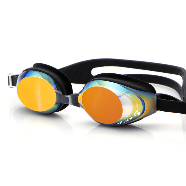 Easyfit Swipe Antifog Mirrored Goggles Orange
