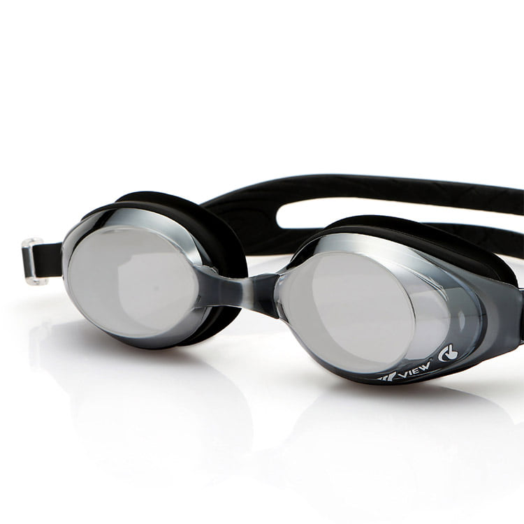 VIEW Easyfit Swipe Antifog Mirrored Goggles Black Silver [V630ASAM (BKDSL)] 디테일