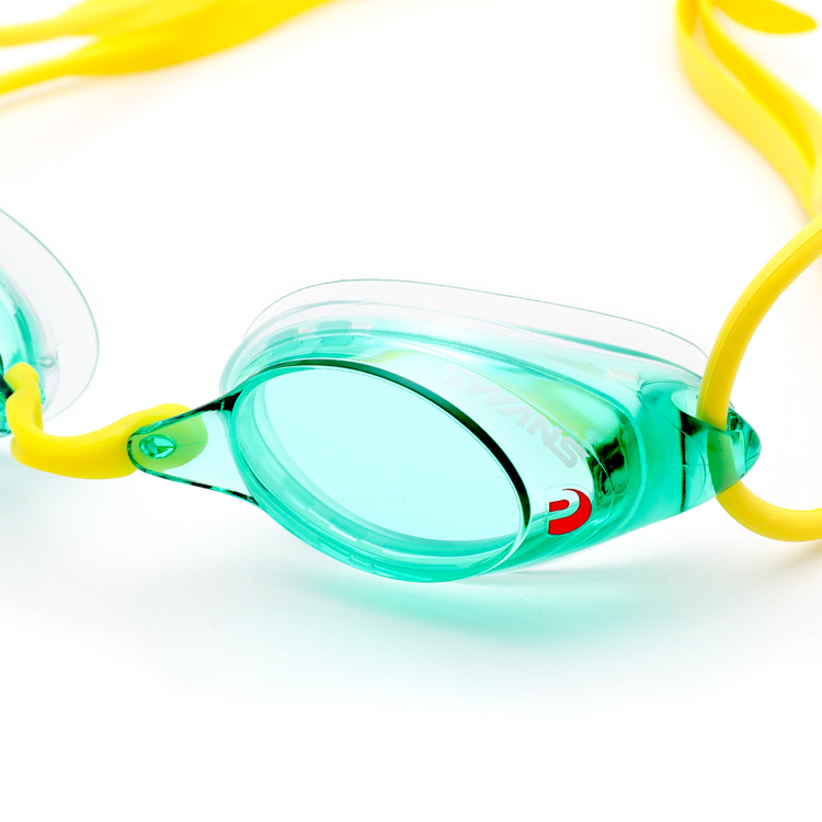 SWANS SRX Premium Antifog Goggles Green [SRX-N PAF (G) World Aquatics Approved] 디테일