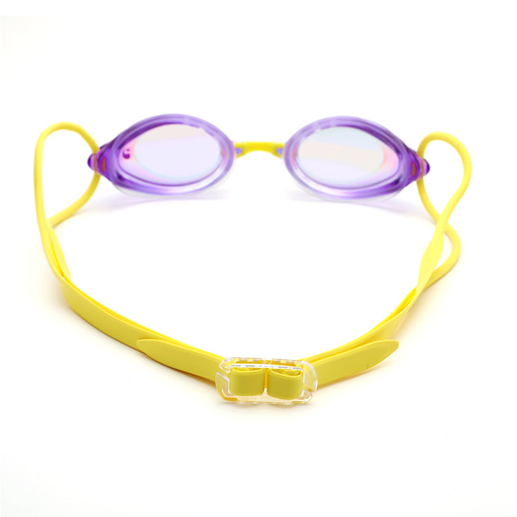 SWANS SRX Premium Antifog Mirrored Goggles Purple Ruby [SRX-M PAF (PURRU) World Aquatics Approved] 디테일