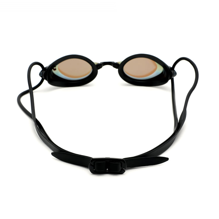 SWANS SRX Premium Antifog Mirrored Goggles Smoke Blue [SRX-M PAF (SMBL) World Aquatics Approved] 디테일