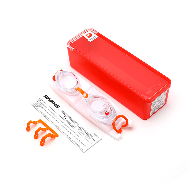 SWANS SRX Premium Antifog Goggles Clear [SRX-N PAF (CLA) World Aquatics Approved] 디테일