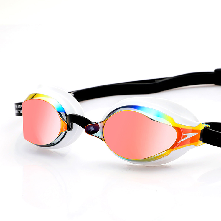 SPEEDO Speed Socket2 Mirrored Goggles White [8-10897B586 World Aquatics Approved] 디테일