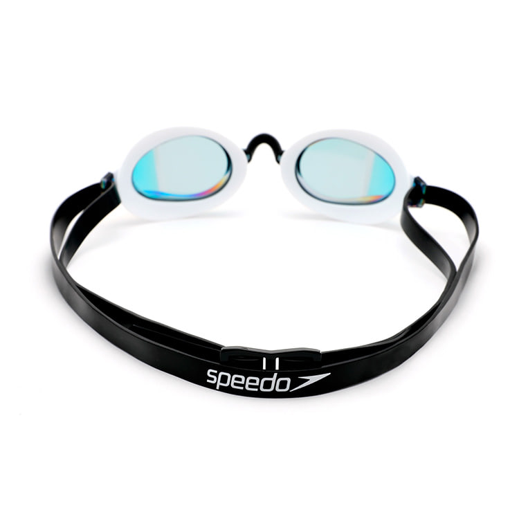 SPEEDO Speed Socket2 Mirrored Goggles White [8-10897B586 World Aquatics Approved] 디테일