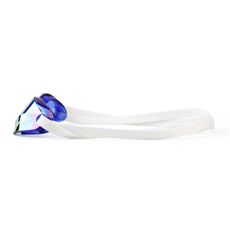 VIEW BladeF Swipe Antifog Mirrored Non-Cushioned Goggles Blue [V122SAM (CBLP) World Aquatics Approved] 디테일