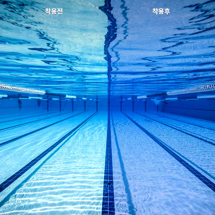 VIEW BladeF Swipe Antifog Mirrored Non-Cushioned Goggles Blue [V122SAM (CBLP) World Aquatics Approved] 디테일