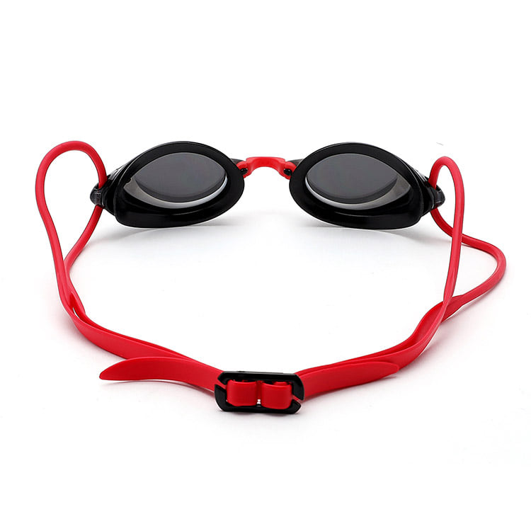 SWANS SRX Premium Antifog Mirrored Goggles Silver [SRX-M PAF (SMSI) World Aquatics Approved] 디테일