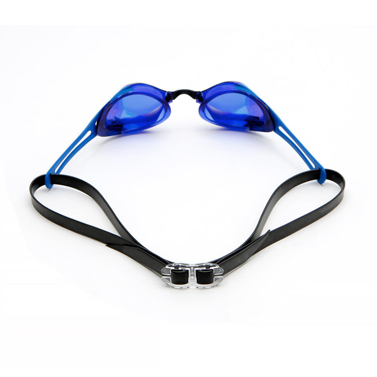 VIEW BladeF Zero Swipe Antifog Mirrored Non-Cushioned Goggles Yellow Black [V128SAM (CBO) World Aquatics Approved] 디테일