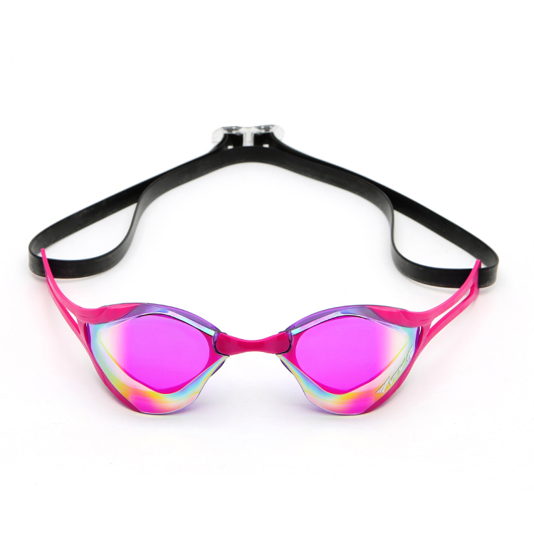 VIEW Blade F Zero Swipe Mirrored Non-Cushion Swim Goggle Pink [V128SAM (VOP) FINA Approved ] 디테일
