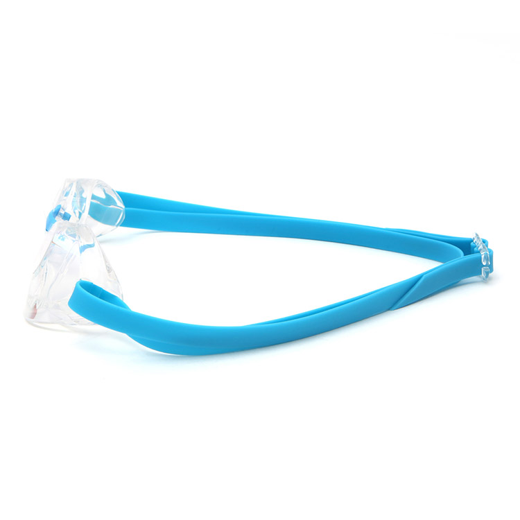 VIEW Blade Swipe Antifog Mirrored Non-Cushioned Goggles Sky Blue[V121SAM (COR) World Aquatics Approved] 디테일