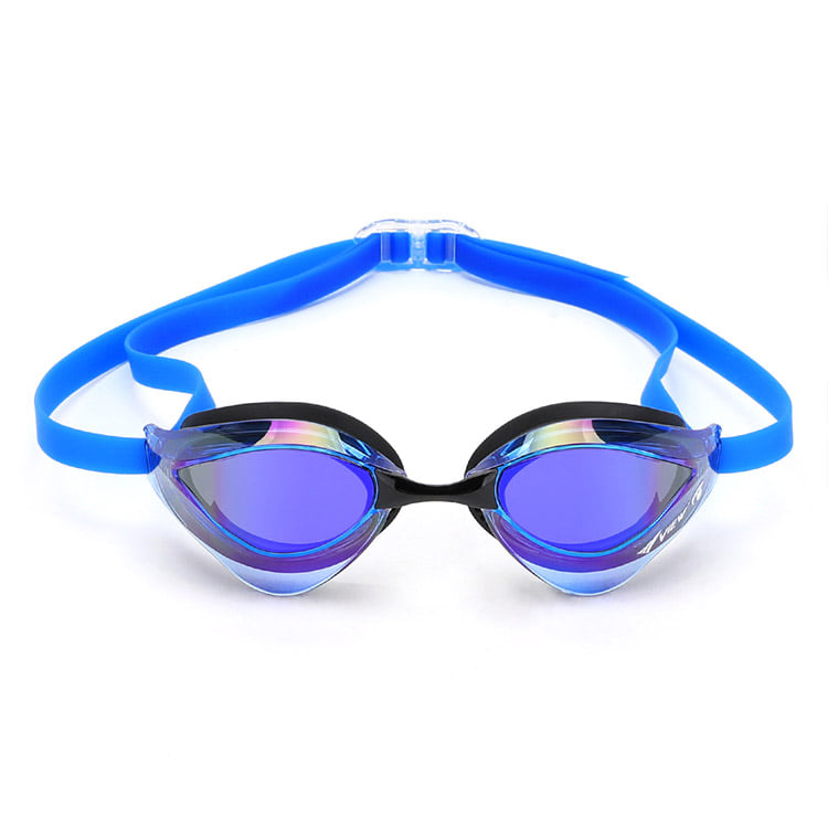 VIEW Blade Orca Swipe Antifog Mirrored Goggles Blue Purple [V230ASAMC (SKBL) World Aquatics Approved] 디테일