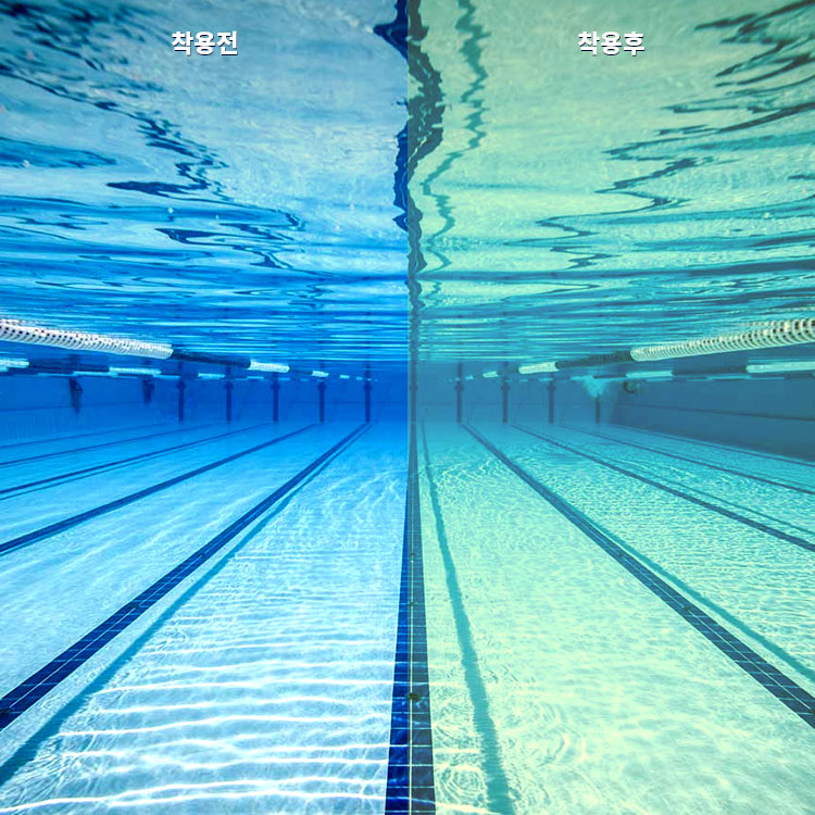 VIEW Blade Orca Swipe Antifog Mirrored Goggles Blue Purple [V230ASAMC (SKBL) World Aquatics Approved] 디테일