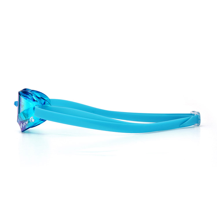 VIEW Blade F Swipe Mirrored Non-Cushion Swim Goggle Emerald [V122SAM (AMEM) FINA Approved] 디테일