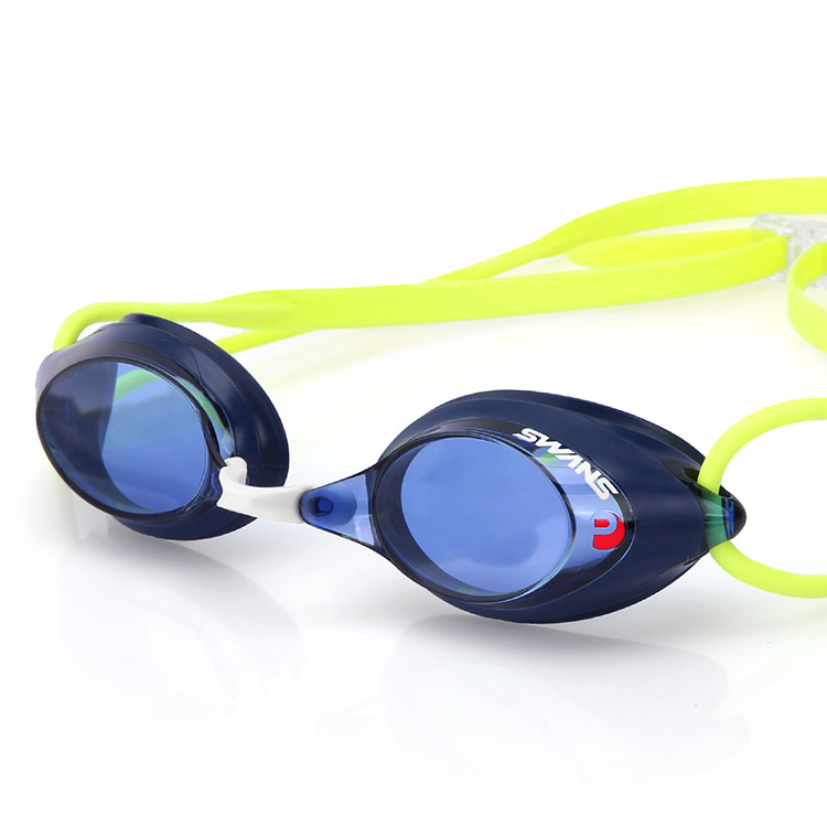 SWANS SRX Premium Antifog Goggles Navy [SRX-N PAF (NAV) World Aquatics Approved] 디테일