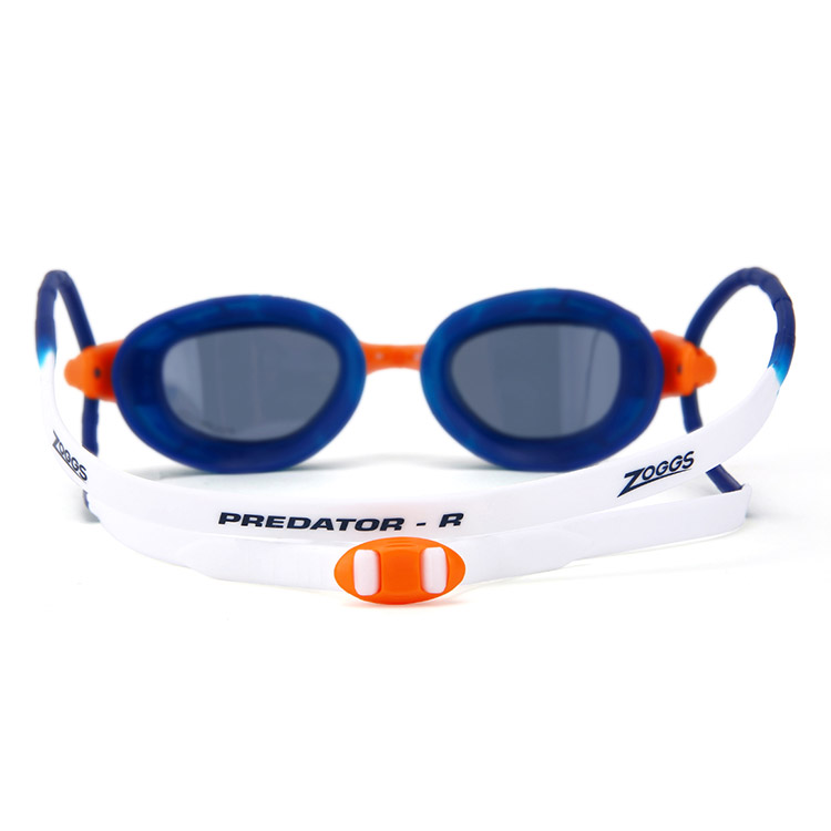 ZOGGS Predator Polarized Polarized Goggles Blue White [461060 (BLWHPSM) World Aquatics Approved] 디테일