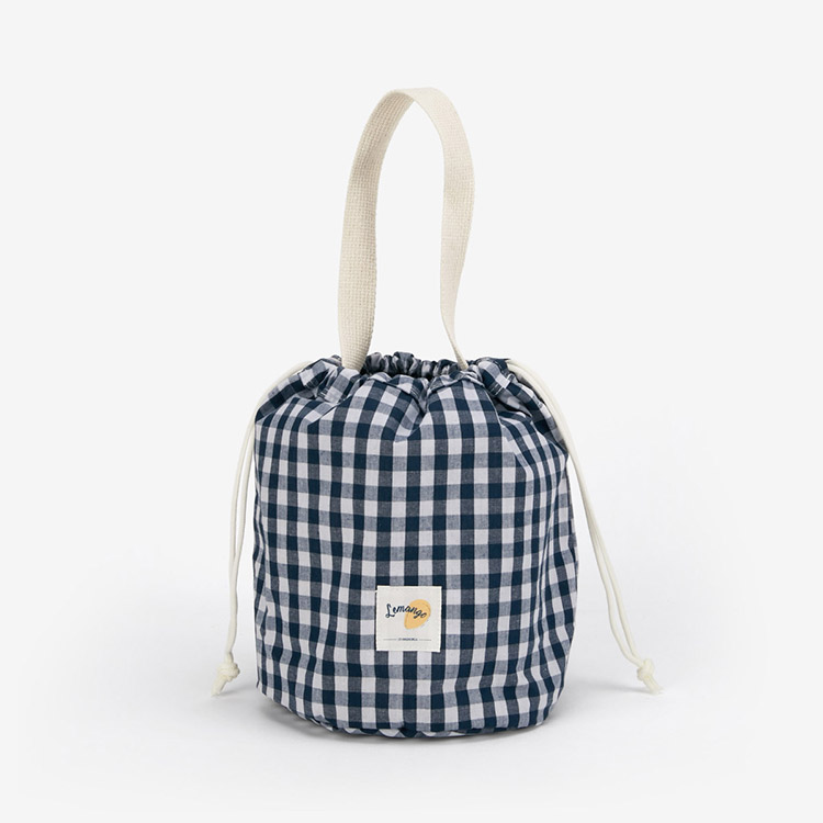 LEMANGO Bucket Mesh Pouch Three-In-One スイミングバッグ ネービー [LGNBG71002048] 디테일