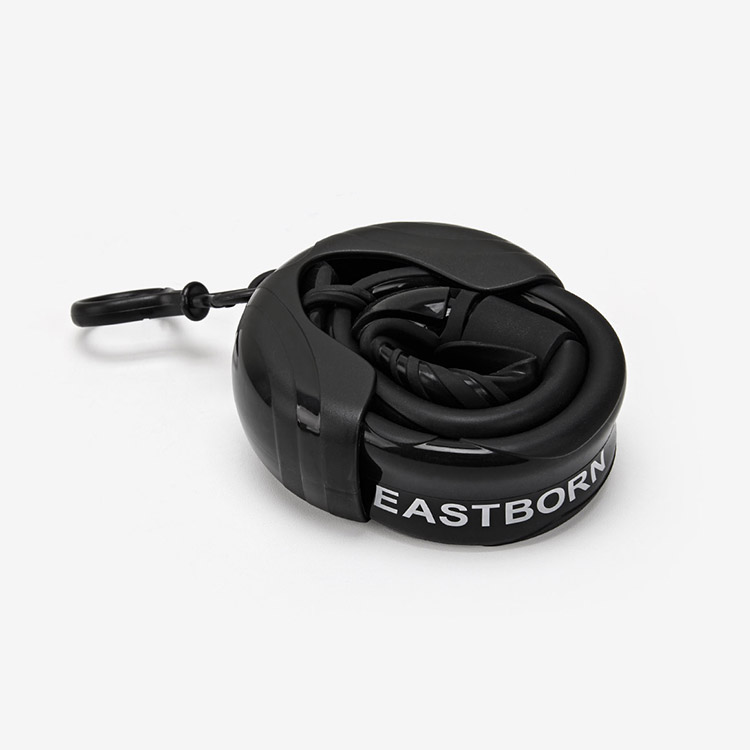 EASTBORN Flexible Swim Snorkel ブラック [DX549 (BLK)] 디테일
