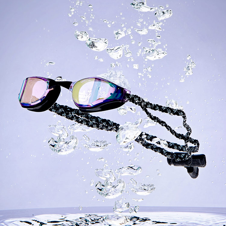 SWAVE Sniper Touch Antifog Mirrored Goggles Purple Black [SW-TAC001MR (PUR/BLK)] 디테일