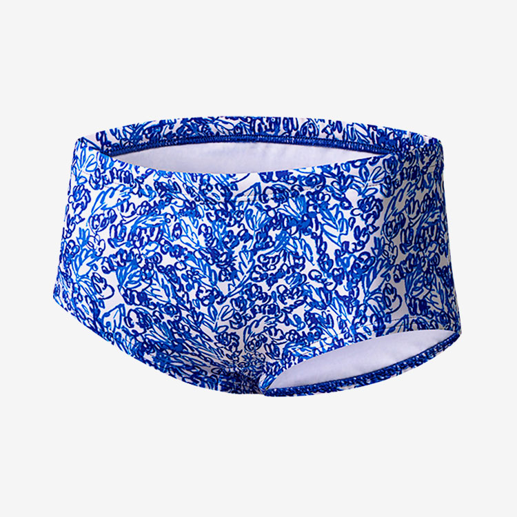 SENTI Men's Blooming Season Blossom Short Square Blue [MSP-24461 (BL)] 디테일