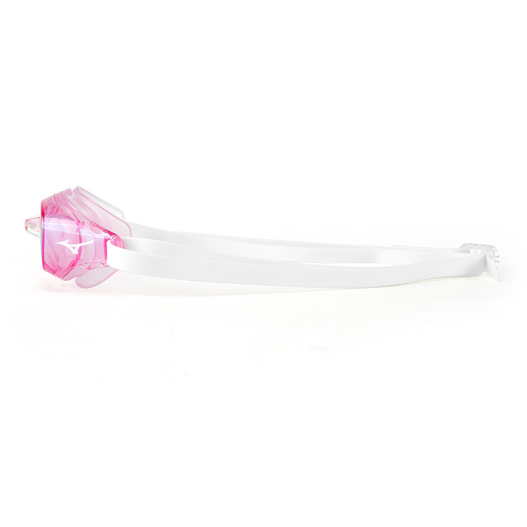 MIZUNO Excel Eye Racer Mirrored Goggles Clear Pink [N3JEB90164 World Aquatics Approved] 디테일