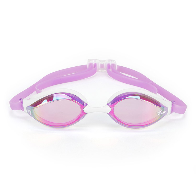 VIEW Aile Flexible Fit Swipe Antifog Mirrored Goggles Lavender Purple [V240ASAM (LVP)World Aquatics Approved] 디테일