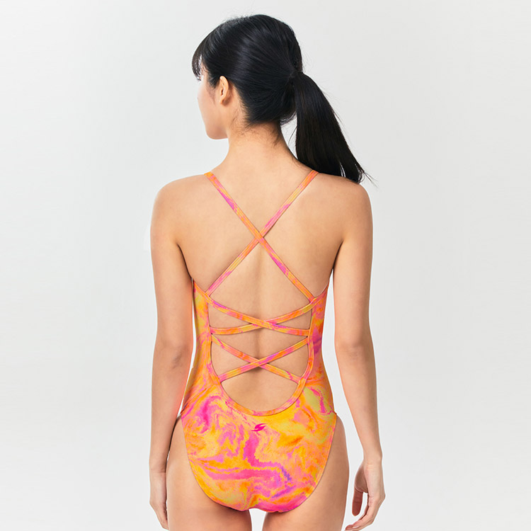 SENTI Women's Blooming Season Valentine Single Back Swimsuit Mint [WSM-24941] 디테일