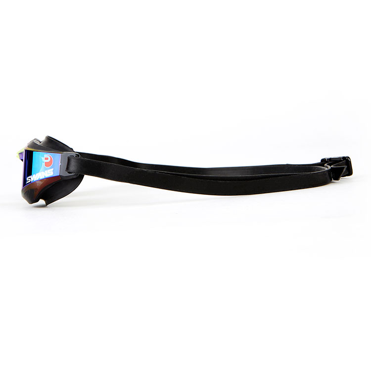 SWANS Valkyrie Premium Antifog Mirrored Goggles Emerald Smoke [MSR-012M AB EMSK World Aquatics Approved] 디테일