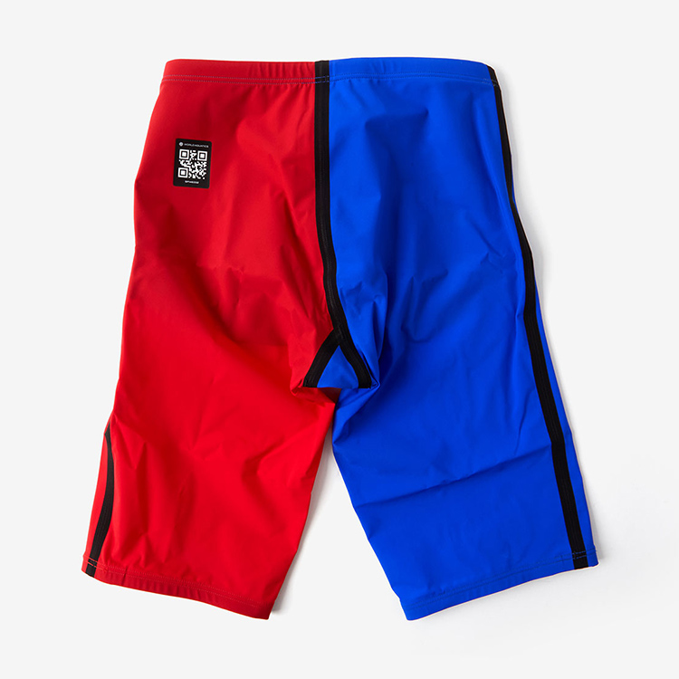 SPEEDO Fastskin Pro Ⅲ Tech Suit Jammer Swimsuit Blue Red [SC62101F (BR) FINA Approved Men's ] 디테일
