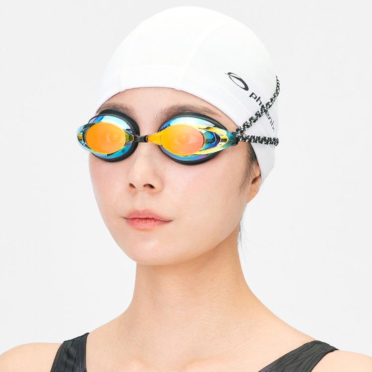 PHOENIX Stella Touch Antifog Mirrored Goggles Red Black [PJ-1702M FB TA (RDBK)] 디테일