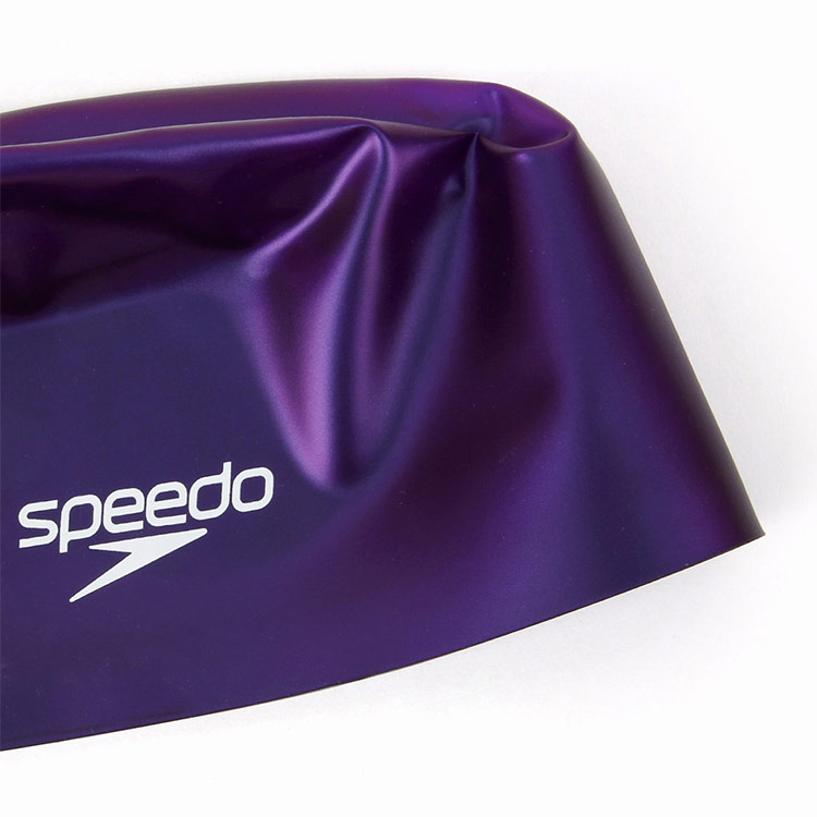 SPEEDO Fastskin Hiro Silicone Swim Cap Dark Grey [8-00356500339 FINA Approved] 디테일