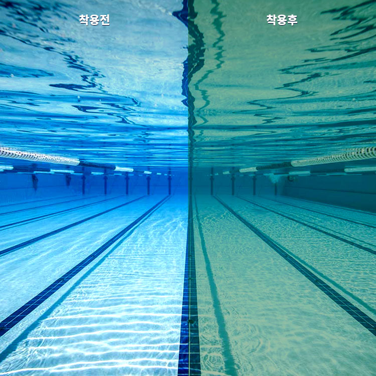 VIEW AILE Swipe Antifog Mirrored Goggles Sky Blue [V240SAM (SKBL) World Aquatics Approved] 디테일