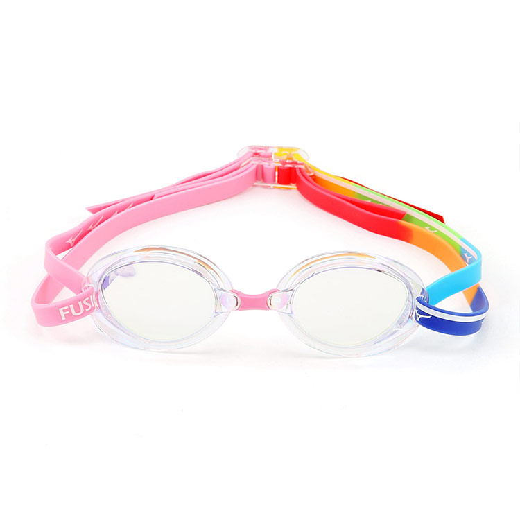 MIZUNO Accel Eye Fusion Water Mirrored Non-Cushioned Goggles Clear Pink [N3XEC08108 World Aquatics Approved] 디테일