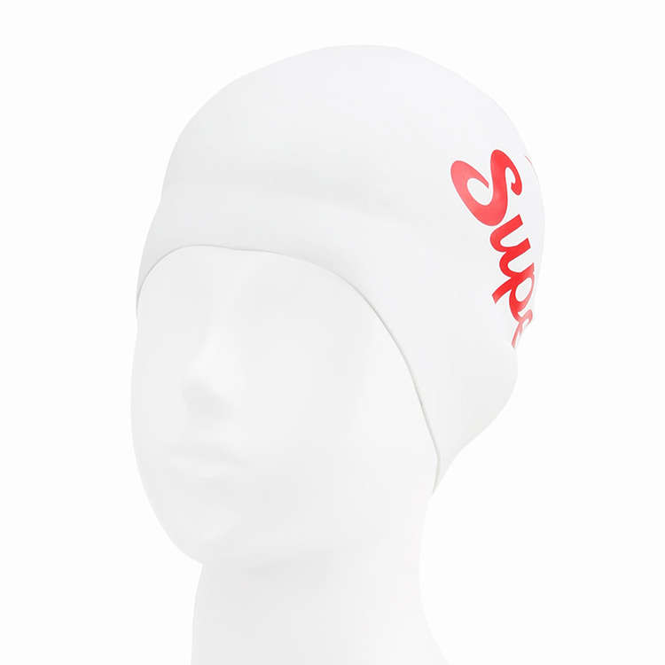 SWAVE Super SIlicone Swim Cap Red [SF1USC015] 디테일