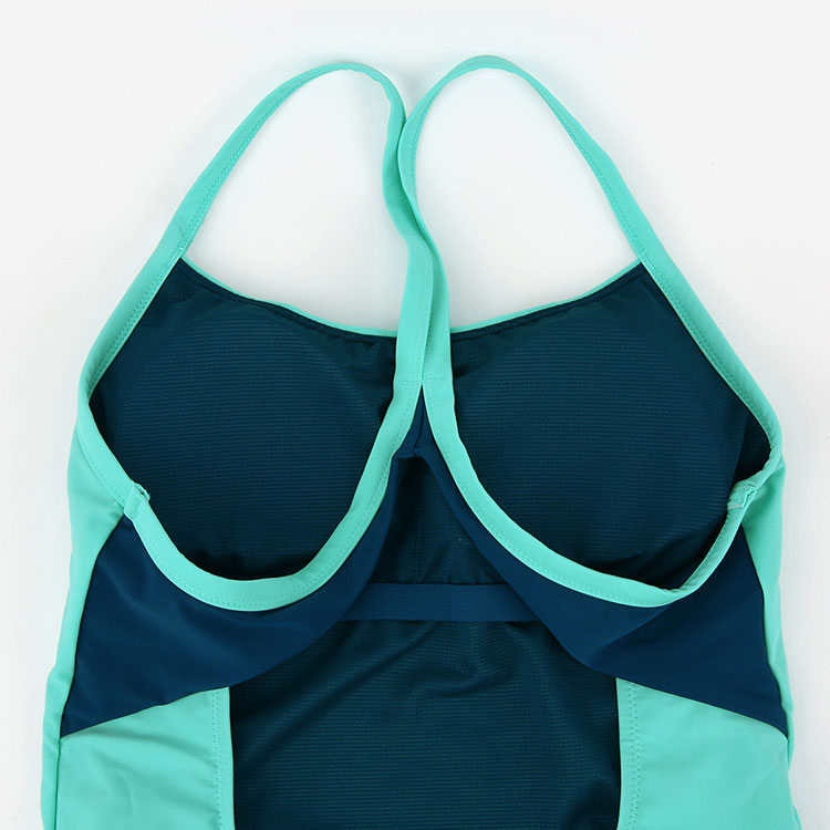 SPEEDO レディース Eco Solid Racerバック水着 ブルー [8-00390516243 トレーニング水着] 디테일