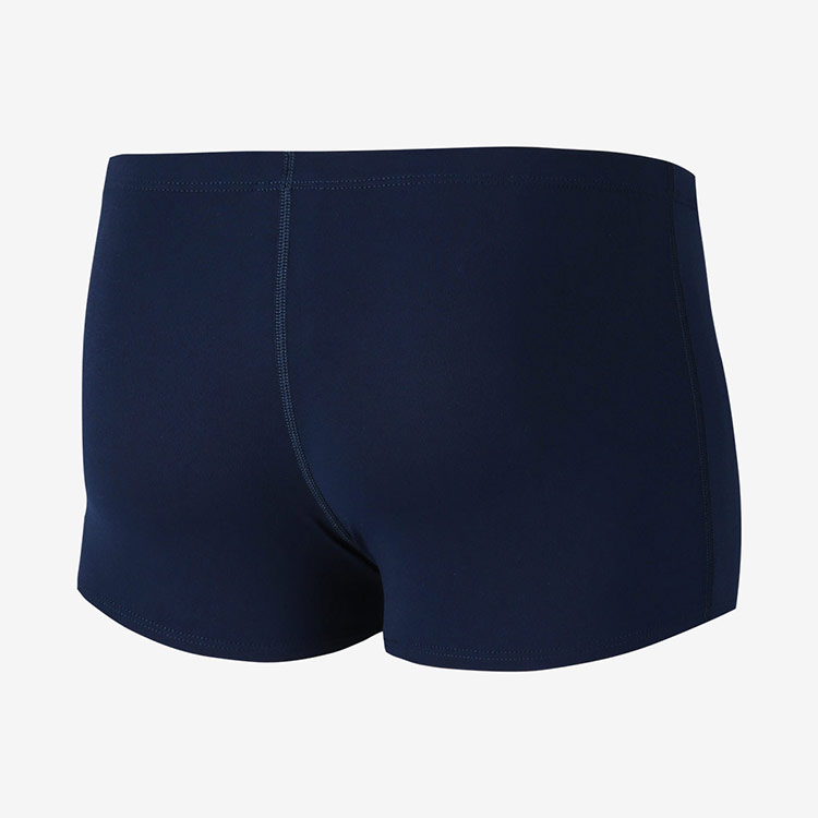 NIKE SWIM Men's Hydrastrong Solid Square Leg Swimsuit Midnight Navy [NESSA002-440A] 디테일