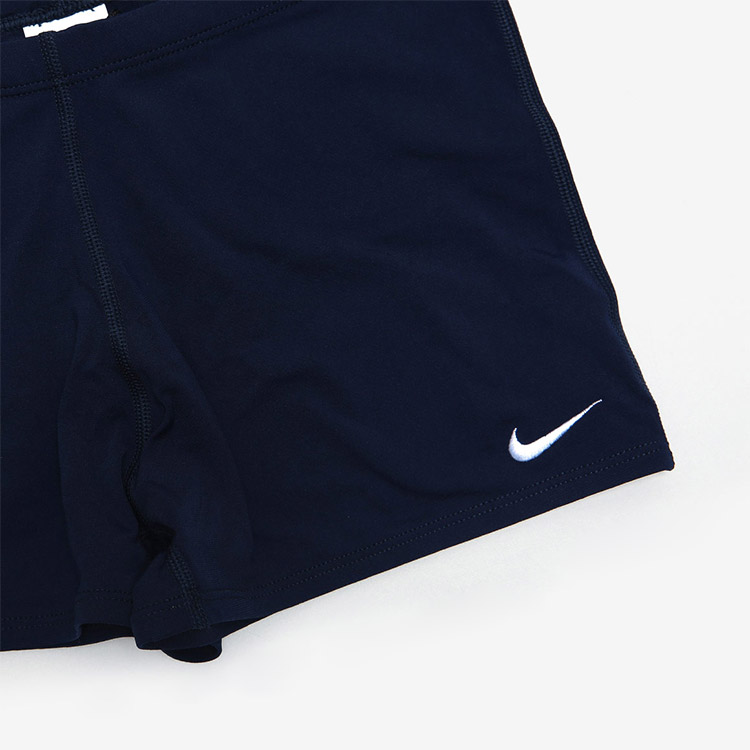 NIKE SWIM Men's Hydrastrong Solid Square Leg Swimsuit Midnight Navy [NESSA002-440A] 디테일